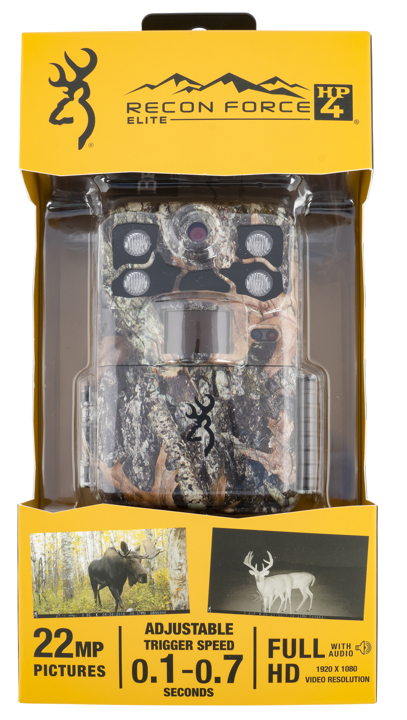 Browning Trail Cameras Recon Force, Btc 7e-hp4 Recon Force Elite Hp4
