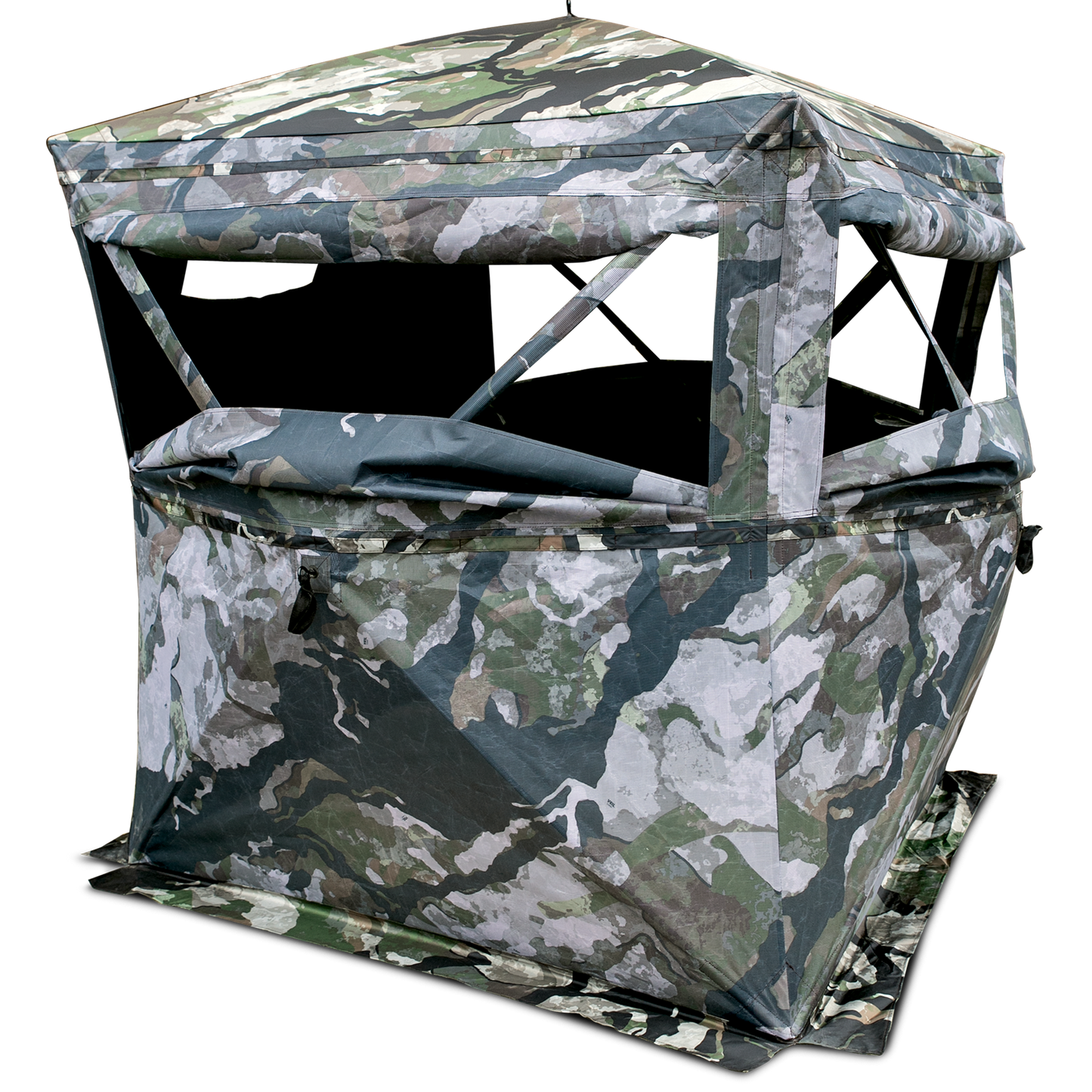 Primos Full Frontal, Prim 65112 Full Front Grnd Blind Camo Box