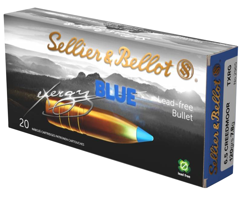 Magtech Exergy, S&b Sb65xa 6.5crd 120 Ex Blue 20/12