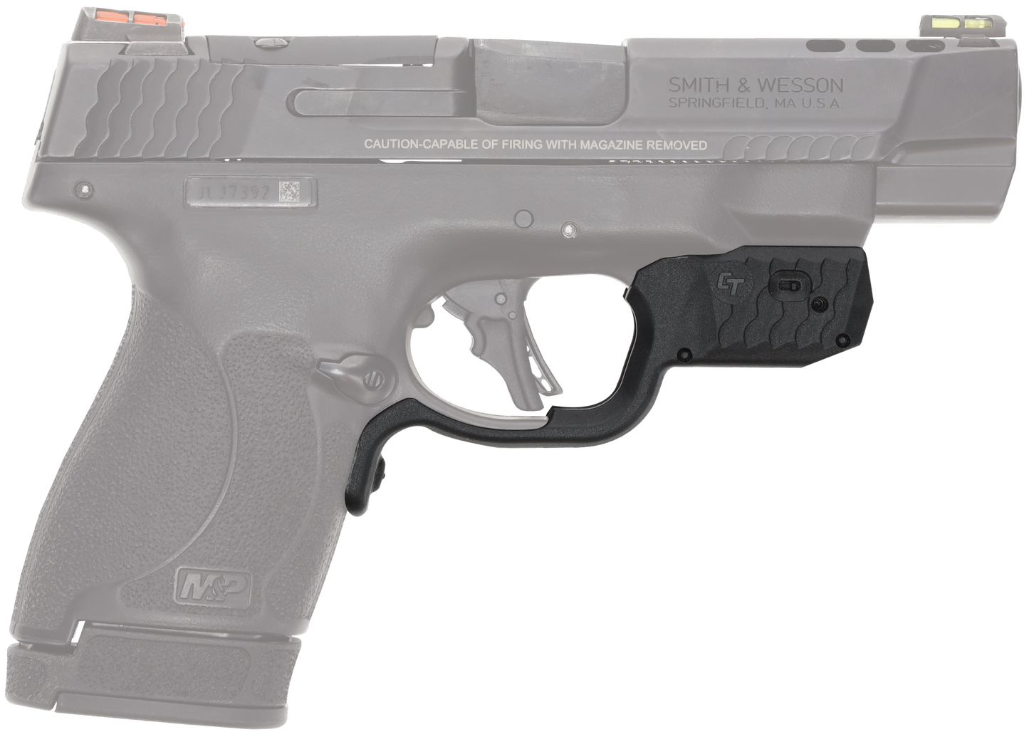 Crimson Trace , Crim 01-3000052 Laserguard For S&w Shield Plus Red