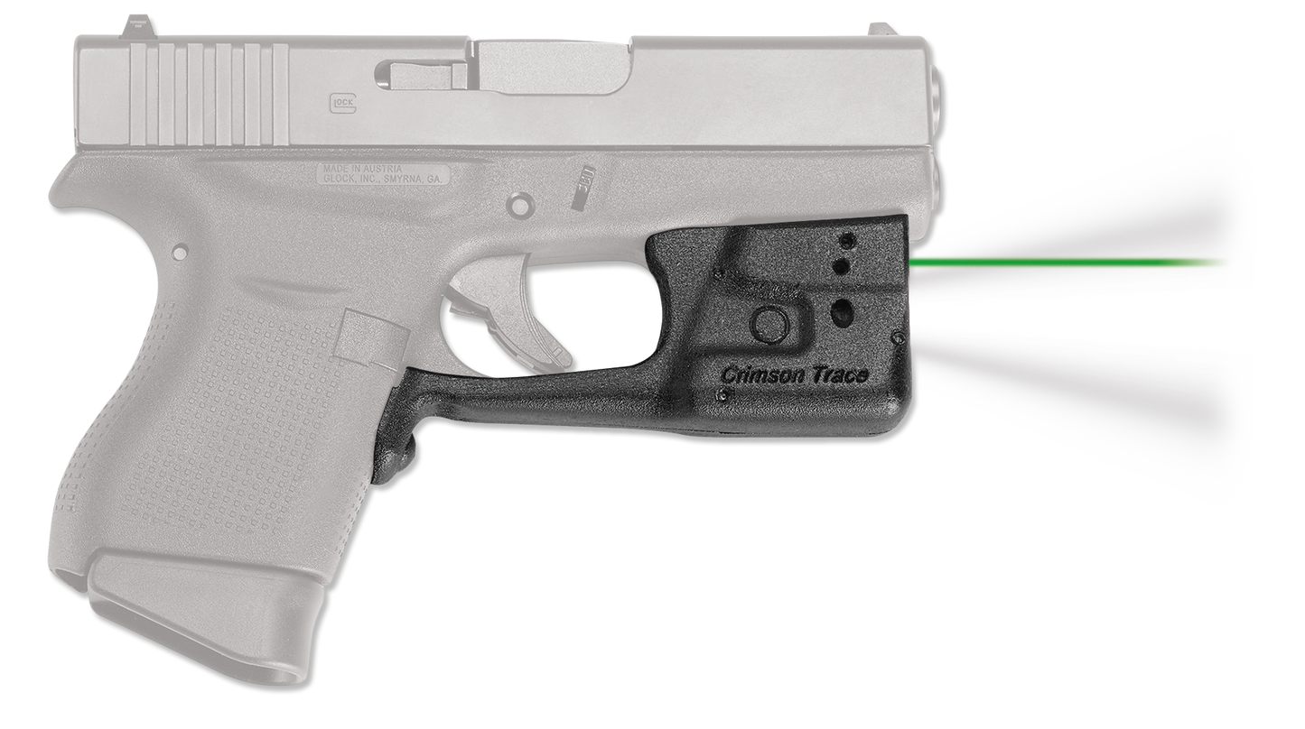 Crimson Trace Laserguard Pro, Crim Ll803g Laserguard Pro Glk 42/43 Grn