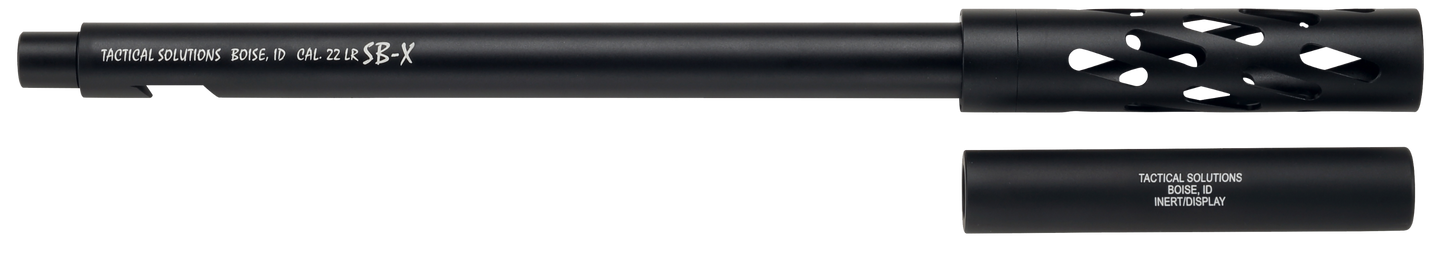 Tactical Solutions X-ring, Tacsol 1022sbxmb 10/22 Bbl Inert Sppsr