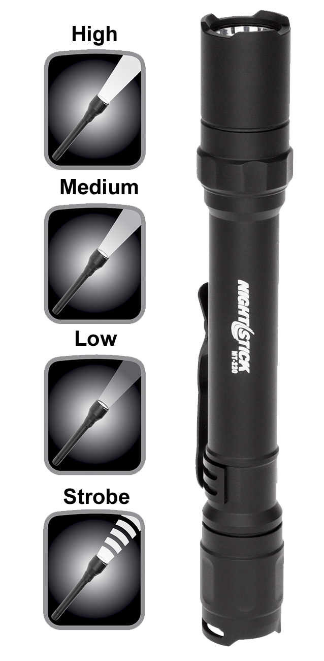 Nightstick Mt-220, Nstick Mt220 Minitac Pro Light 2aa