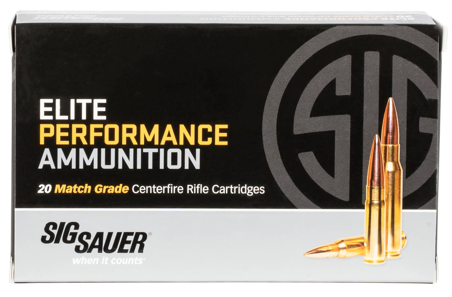 Sig Sauer Elite Match Grade, Sig E3wmm1-20 300mg 190 Otm Mtch 20/10