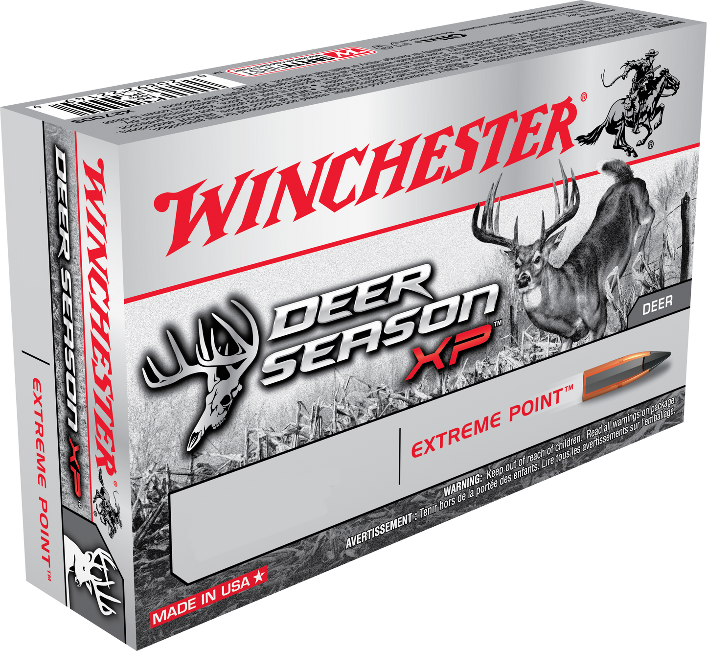 Winchester Ammo Deer Season Xp, Win X65ds 6.5crd 125ep Deer 20/10