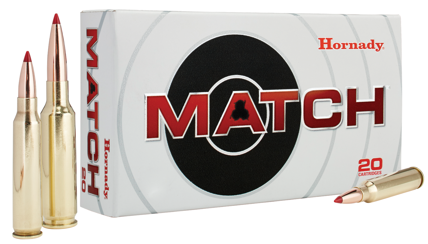 Hornady Match, Horn 81391 6mm Crd 108 Eld Match 20-10