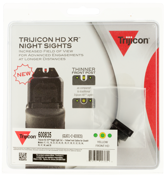Trijicon Hd, Trj 600835  Hd Xr Ns  Glk 17 19    Yfo