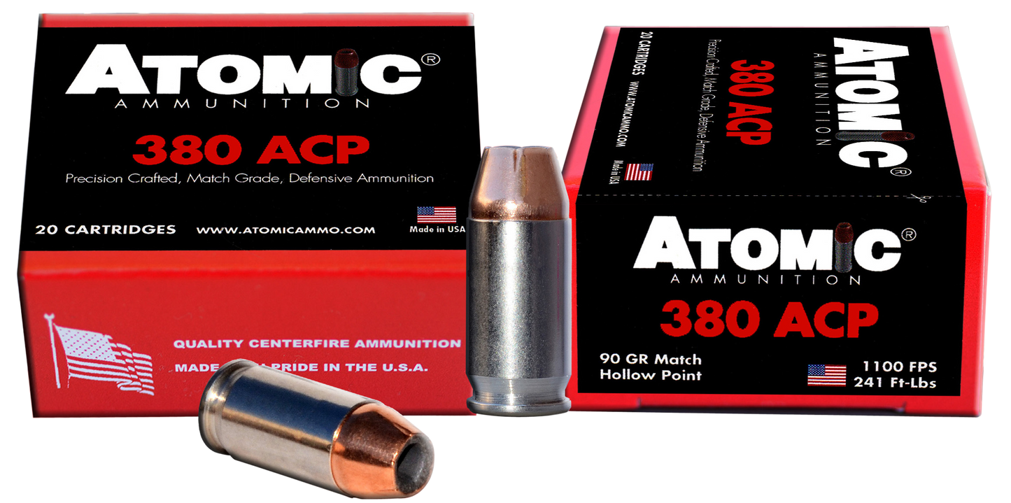 Atomic Pistol, Atomic 00453 380acp 90 Hp 20/10