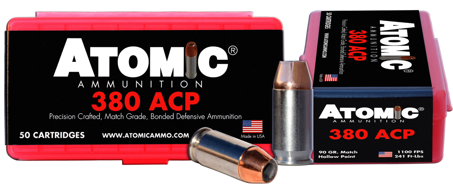 Atomic Pistol, Atomic 00414 380acp 90 Hp 50/10