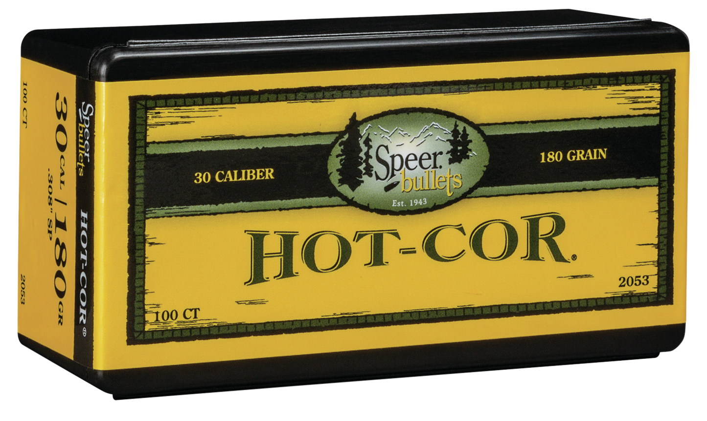 Speer Ammo Hot-cor, Speer 2053 Bull .308 180 Sp 100/5
