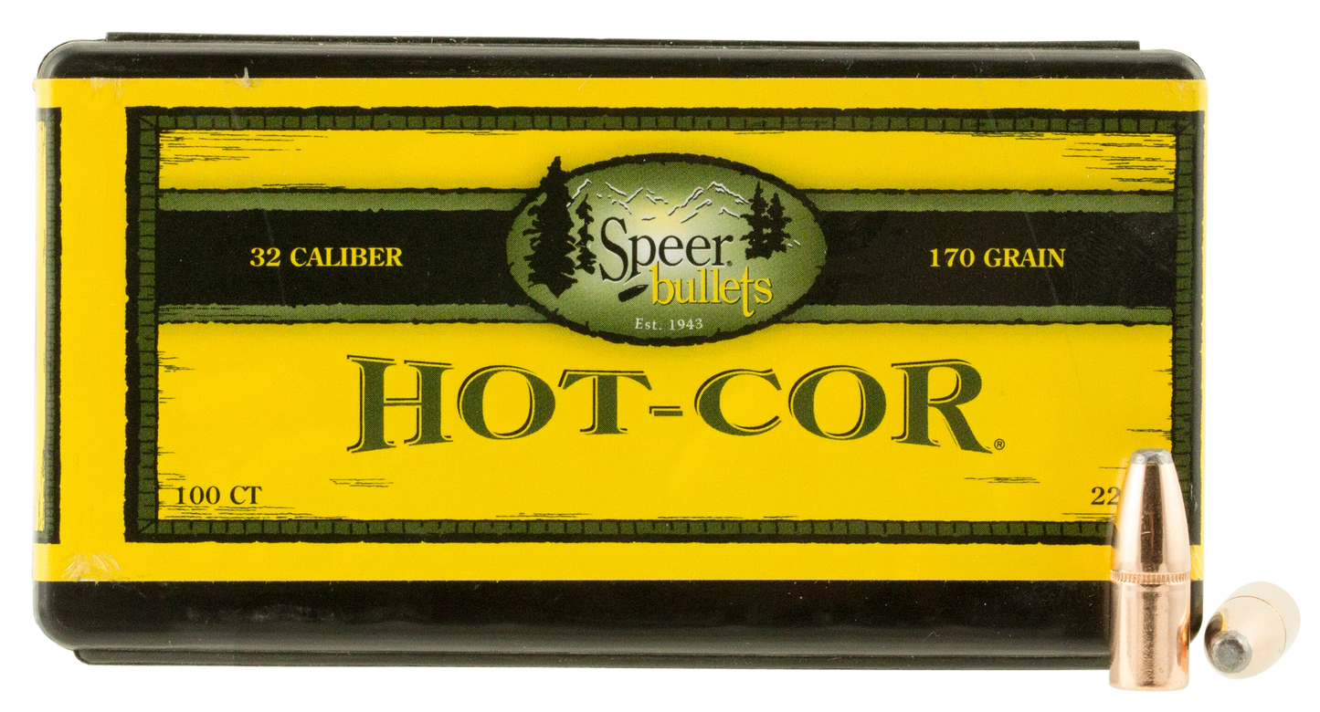 Speer Ammo Hot-cor, Speer 2259 Bull .321 170 Fn 100