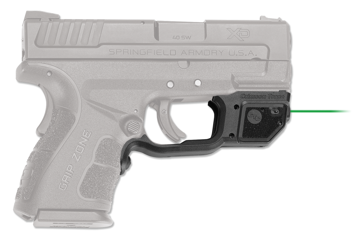 Crimson Trace Laserguard, Crim Lg496g Laserguard Spg Xd Mod.2 Green