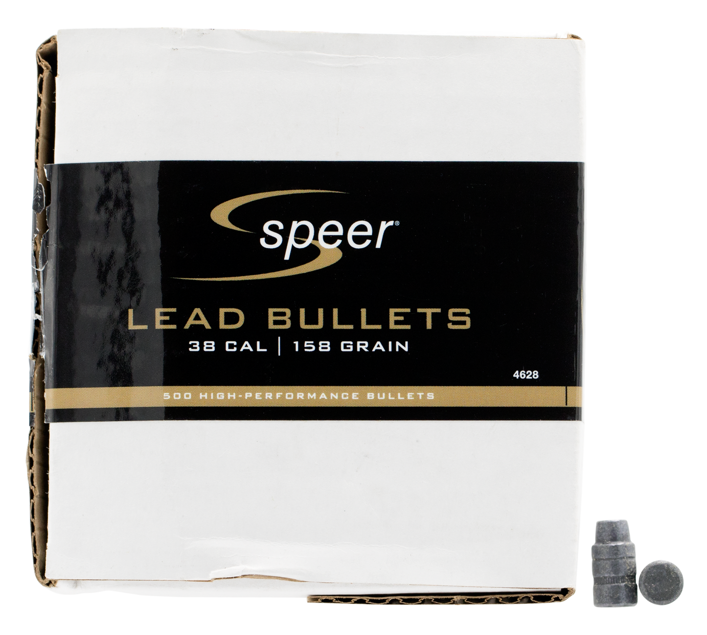 Speer Ammo Handgun, Speer 4628 Bull .358 158 Swc Hp 500