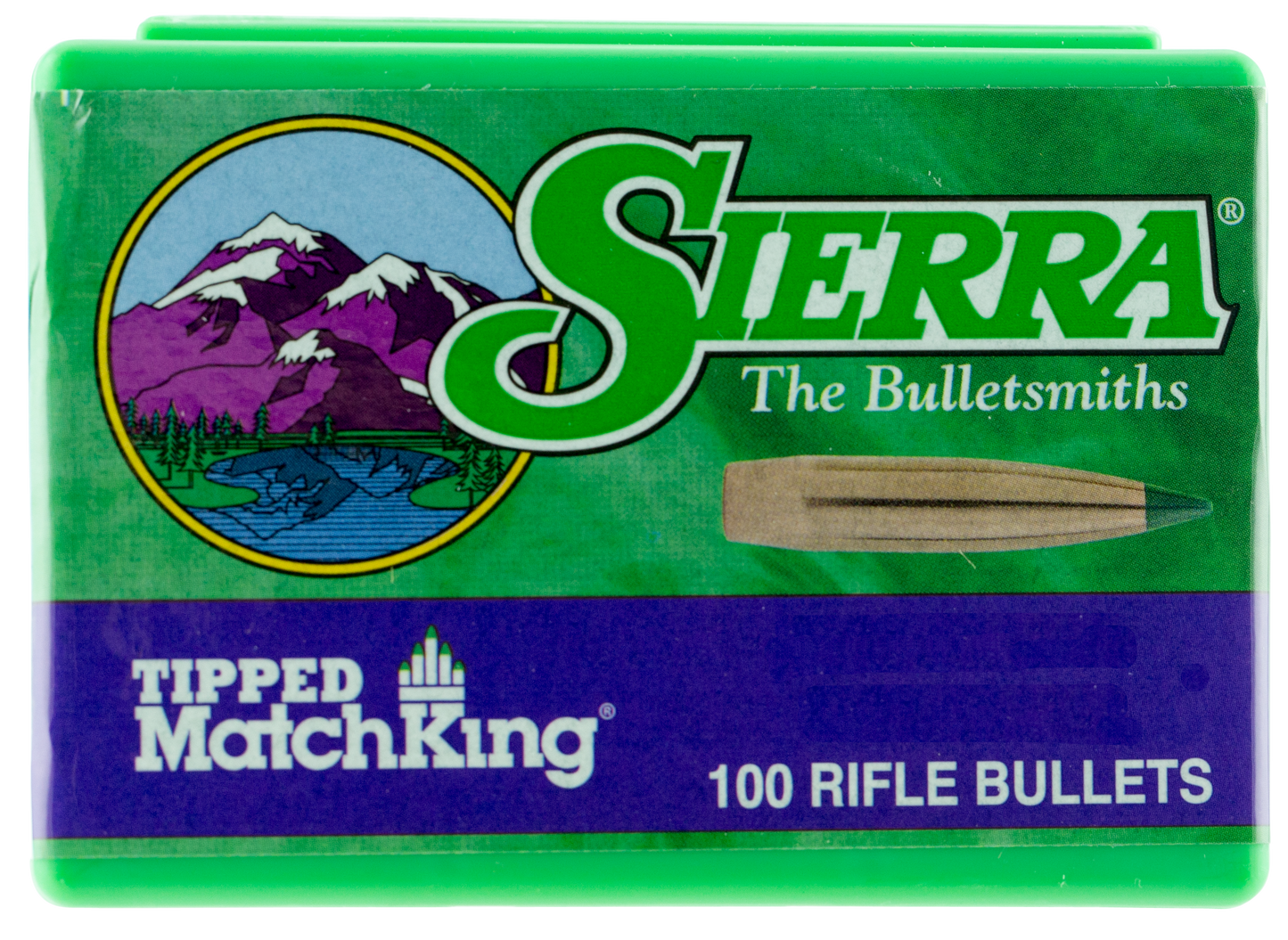 Sierra Tipped Matchking, Sierra 7430 .264 130 Tmk 100