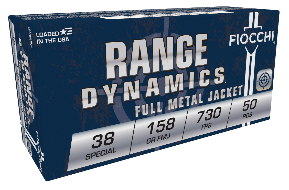 Fiocchi Range Dynamics, Fio 38g 38sp 158 Fmj 50/20