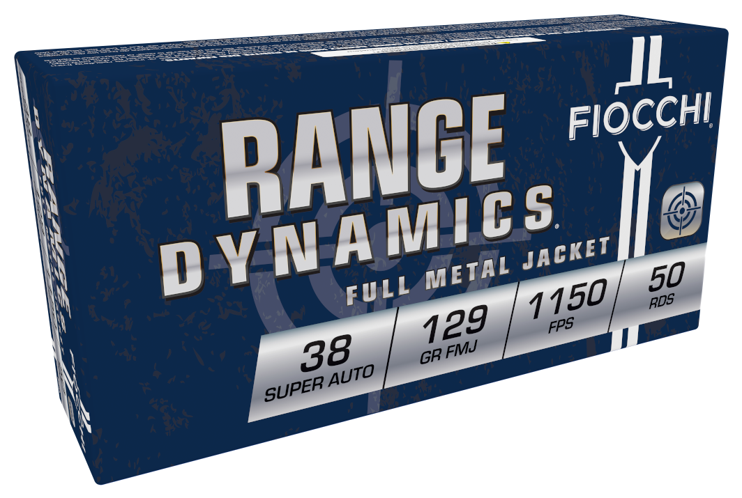 Fiocchi Range Dynamics, Fio 38sa 38sup 129 Mc 50/20