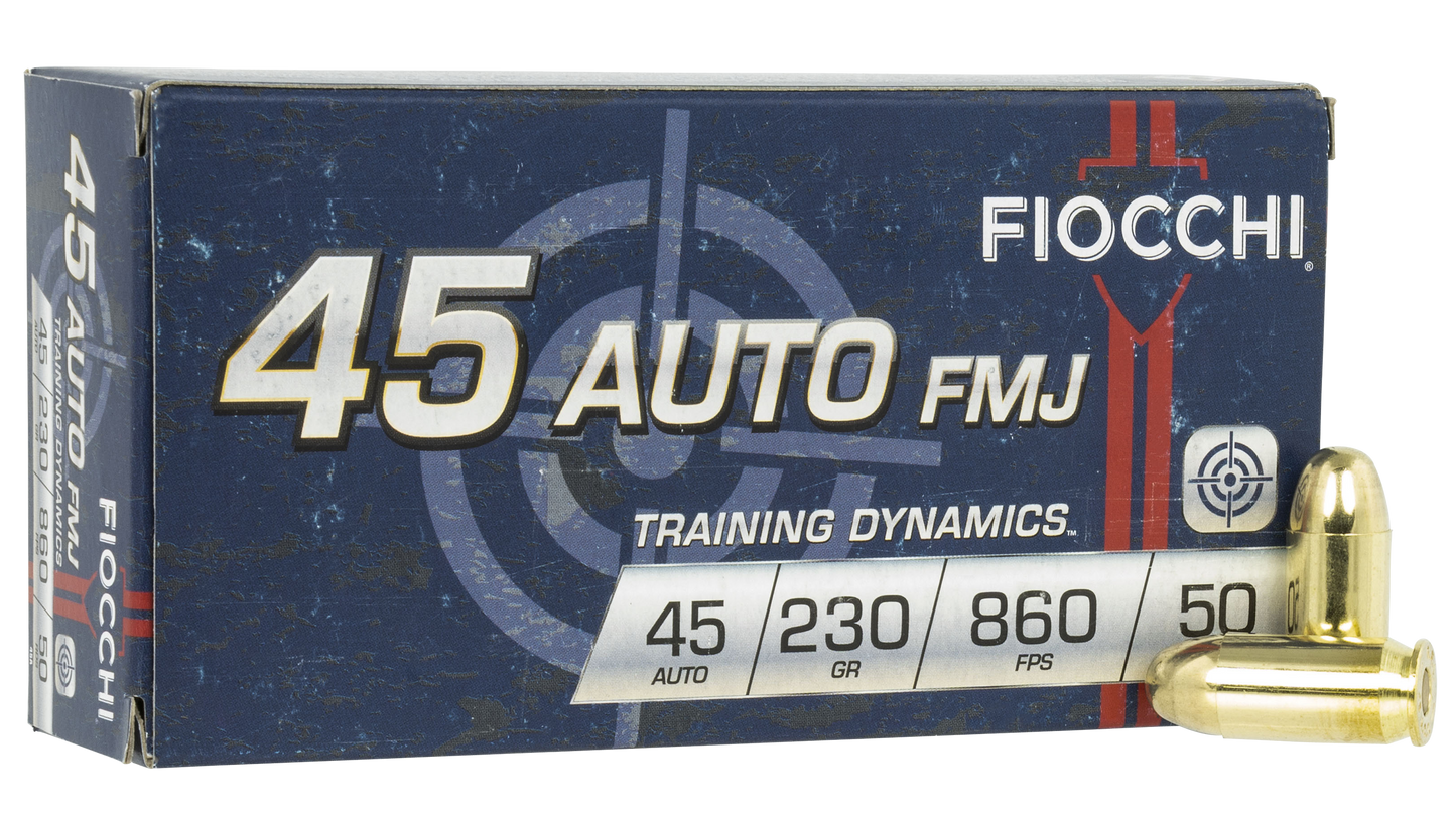Fiocchi Range Dynamics, Fio 45a500 45a 230 Fmj 50/10