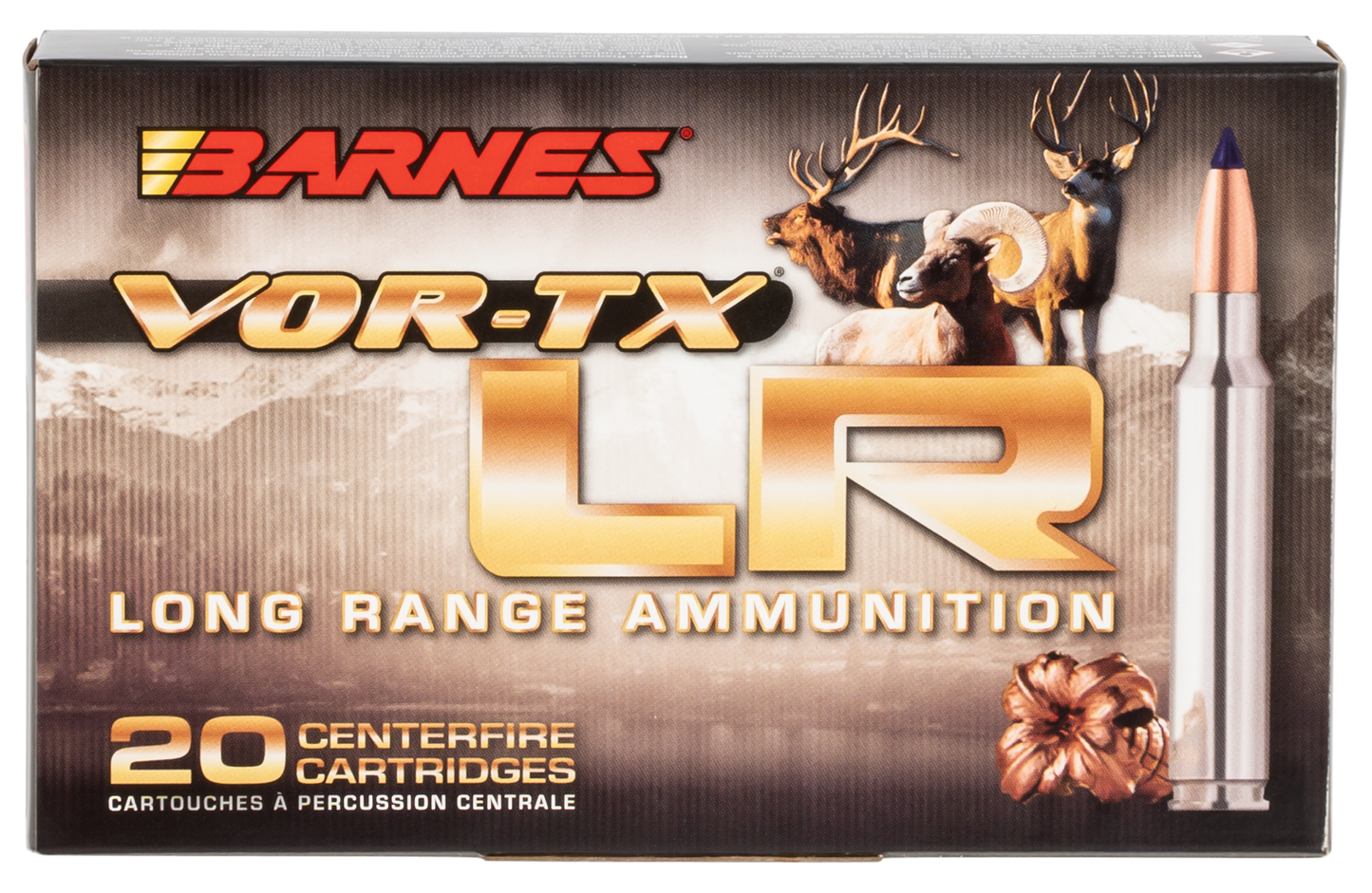 Barnes Bullets Vor-tx, Brns 28986 Lr65cr01 6.5crd 127 Lrx 20/10