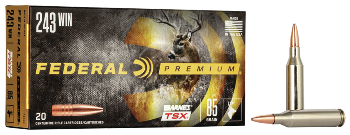 Federal Premium, Fed P243k 243 85 Btsx 20/10