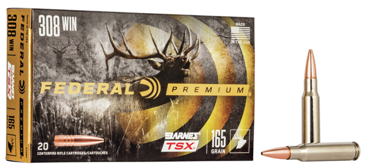 Federal Premium, Fed P308h 308 165 Btsx 20/10