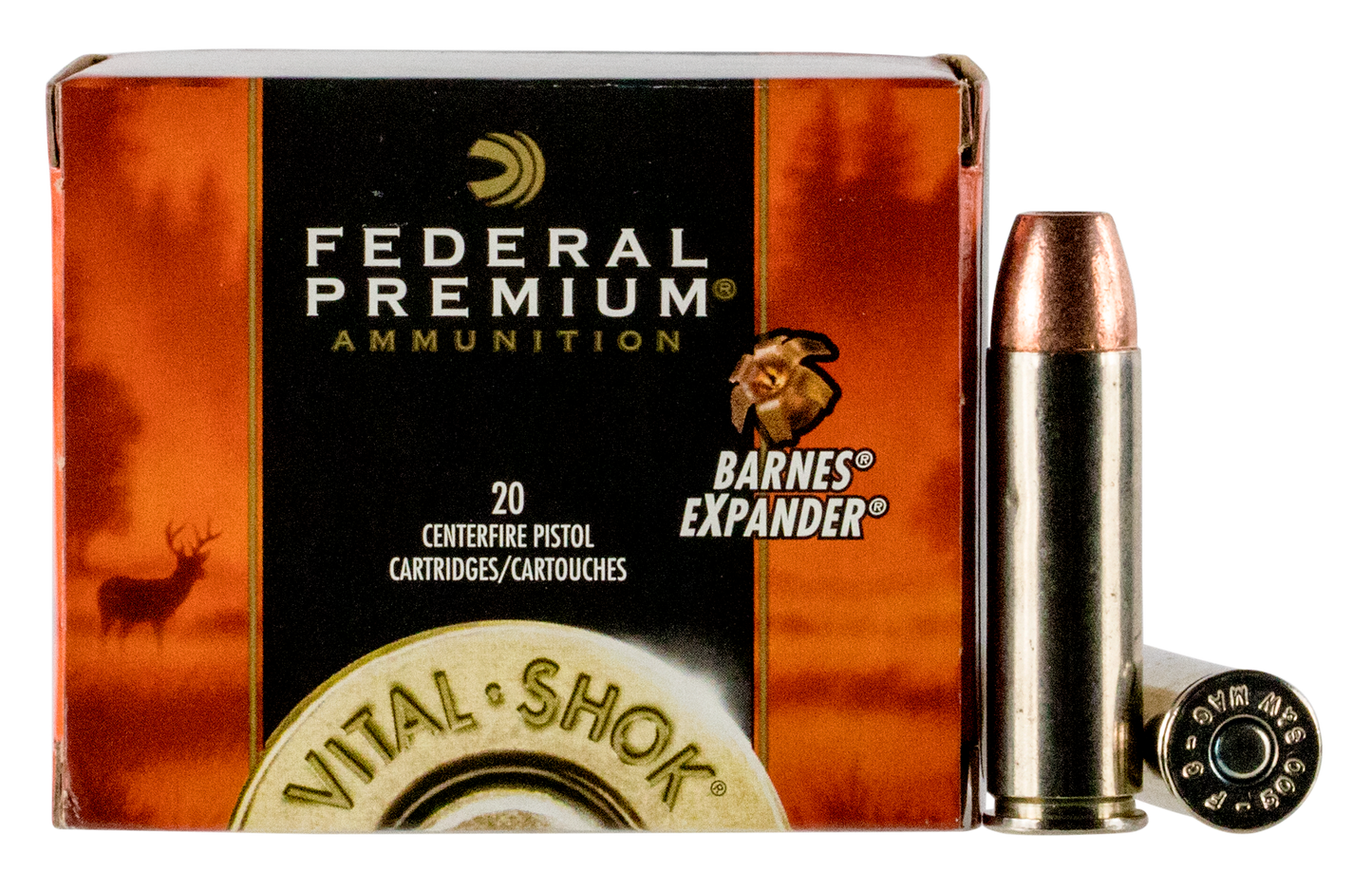 Federal Premium, Fed P500xb1 500sw 275 Brx 20/10