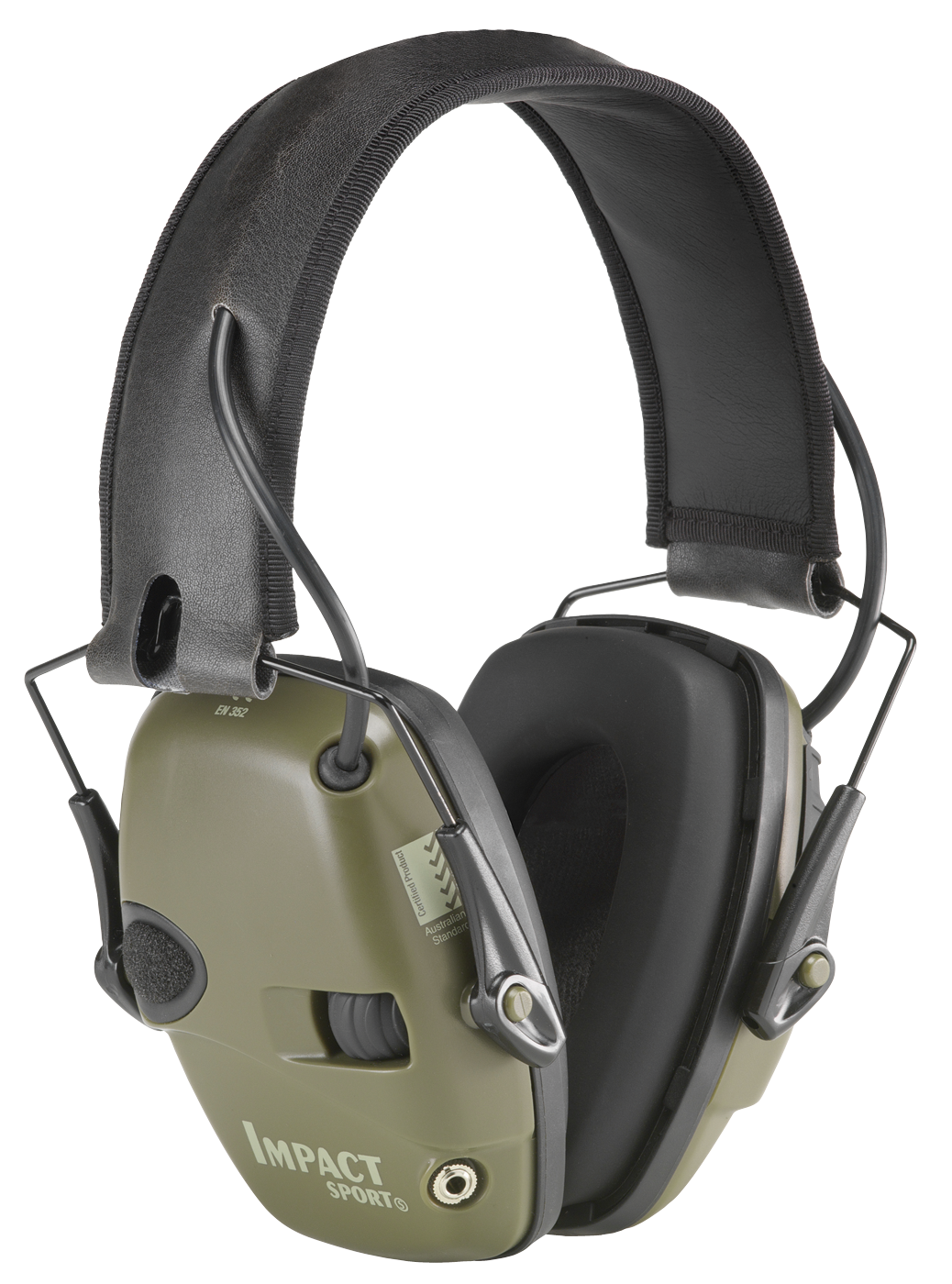 Howard Leight Impact Sport, How R01526 Impact Sport Grn Elec Muff