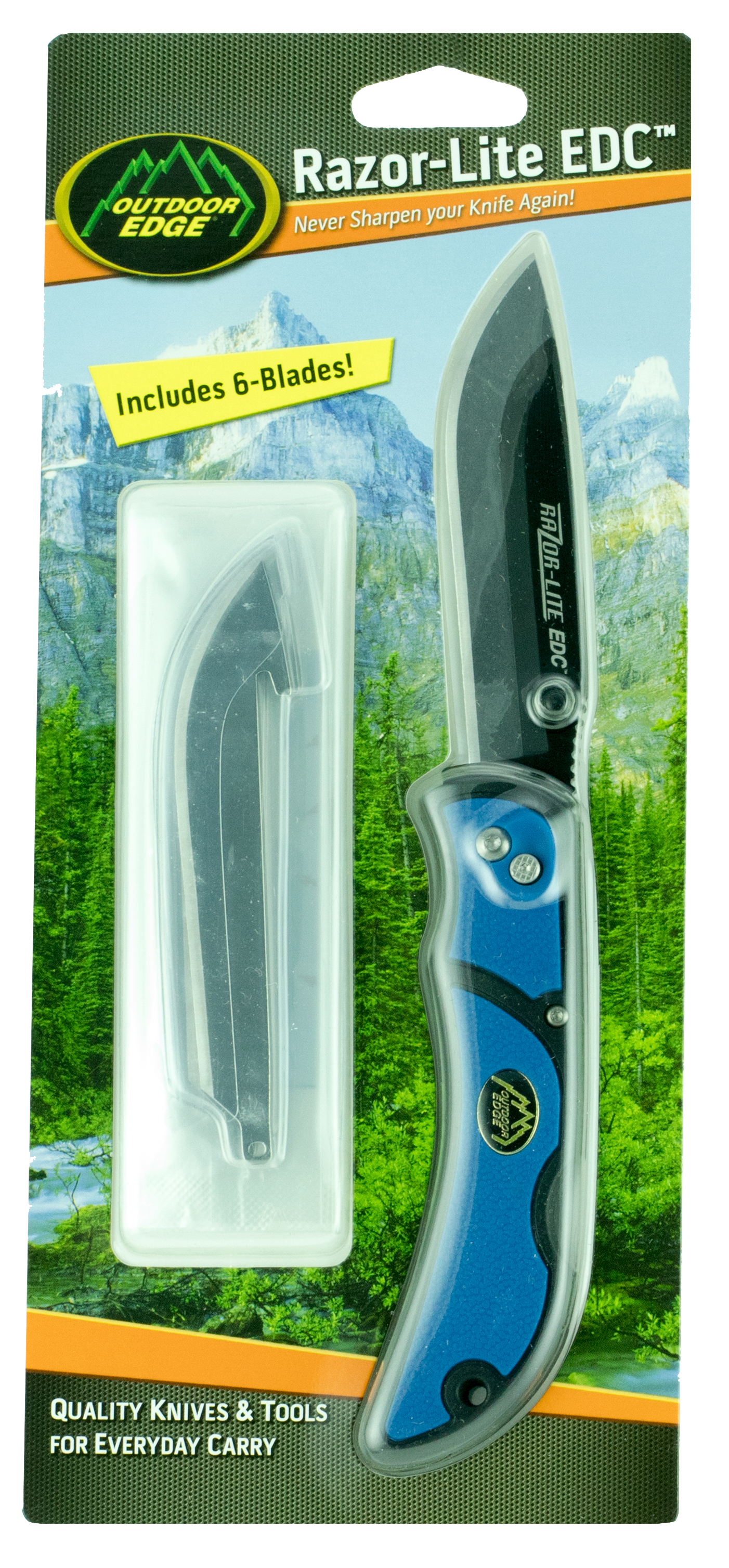 Outdoor Edge Razor-lite, Outdoor Edge Rlu40c Razr Lite Edc Blu