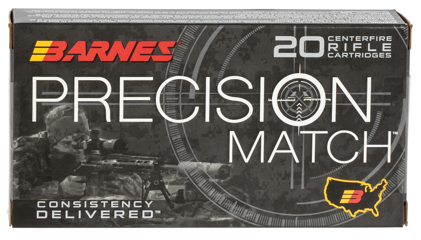 Barnes Bullets Precision Match, Brns 30166 Bb65crdm1 6.5crd 140 Omtbt 20/10