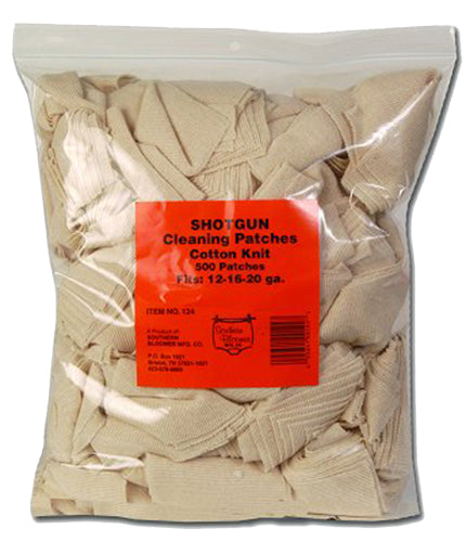 Southern Bloomer Cleaning Patches, Sbc 124 Shotgun Bulk Patches 500 Ct
