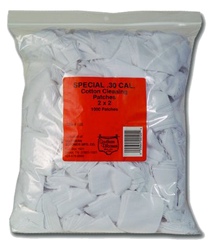 Southern Bloomer Cleaning Patches, Sbc 125 30 Cal Bulk Patches 1000 Ct