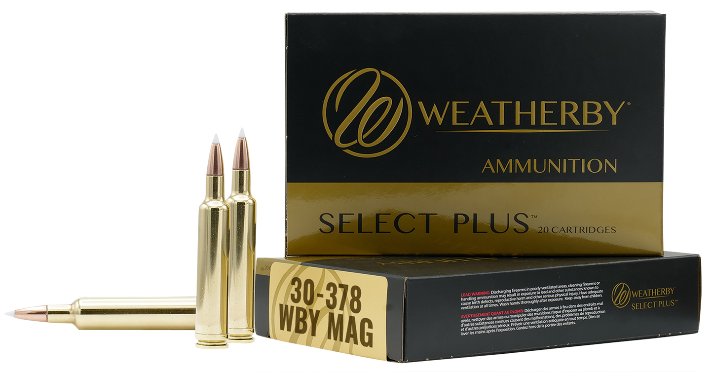 Weatherby Select Plus, Wthby N303180acb 30-378 180 Accb 20