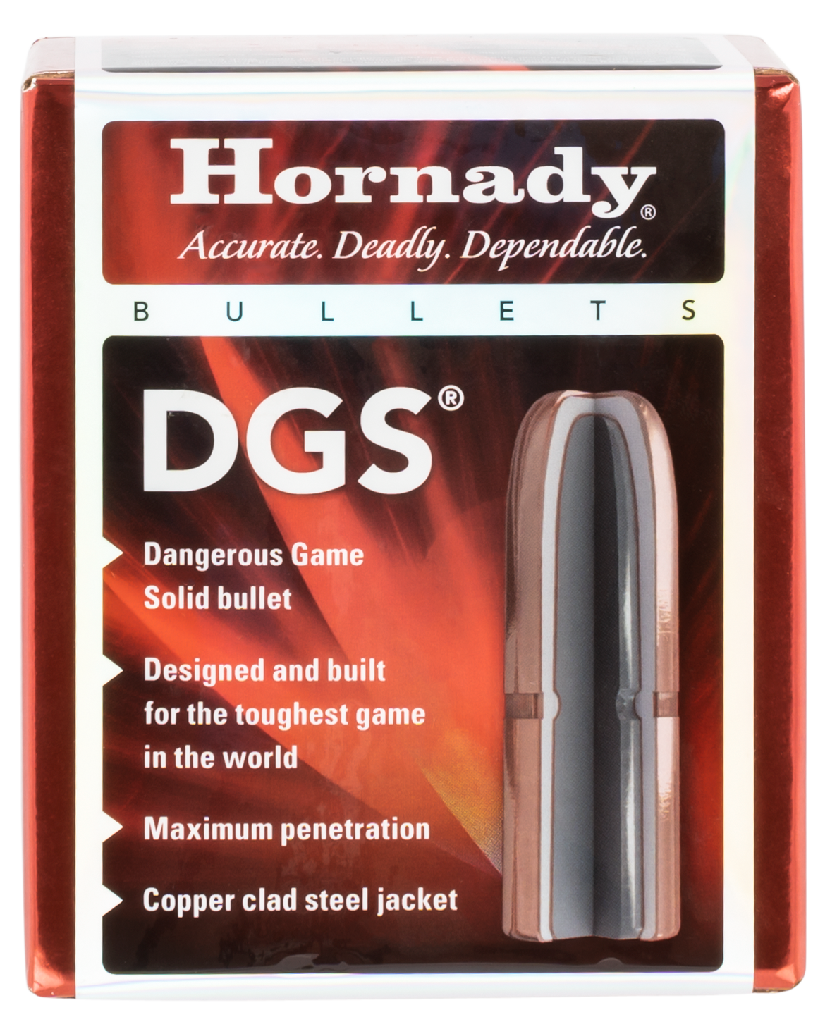 Hornady Dgs, Horn 4507 Bull .458 500 Rn Fmj 50/15