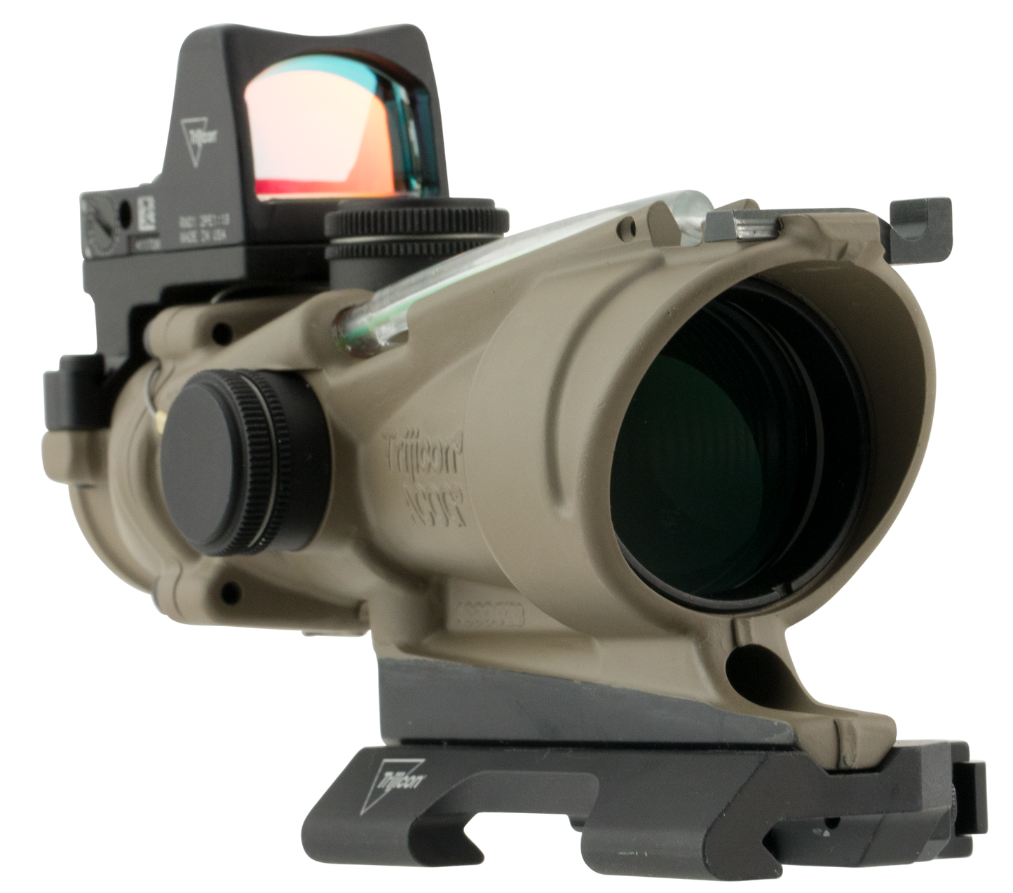 Trijicon Acog Ecos, Trj 100554 Ta31ecosg Combo 4x32/rmr2 3.25moa Fde