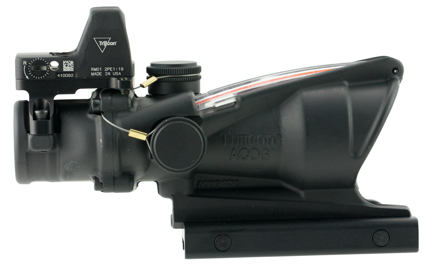 Trijicon Acog, Trj 100550 Ta31c100550 Combo 4x32/rmr2 3.25moa