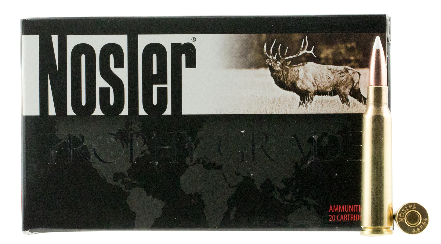 Nosler Trophy Grade, Nos 60022 Trophy 6.5x55 140 Ab 20/10