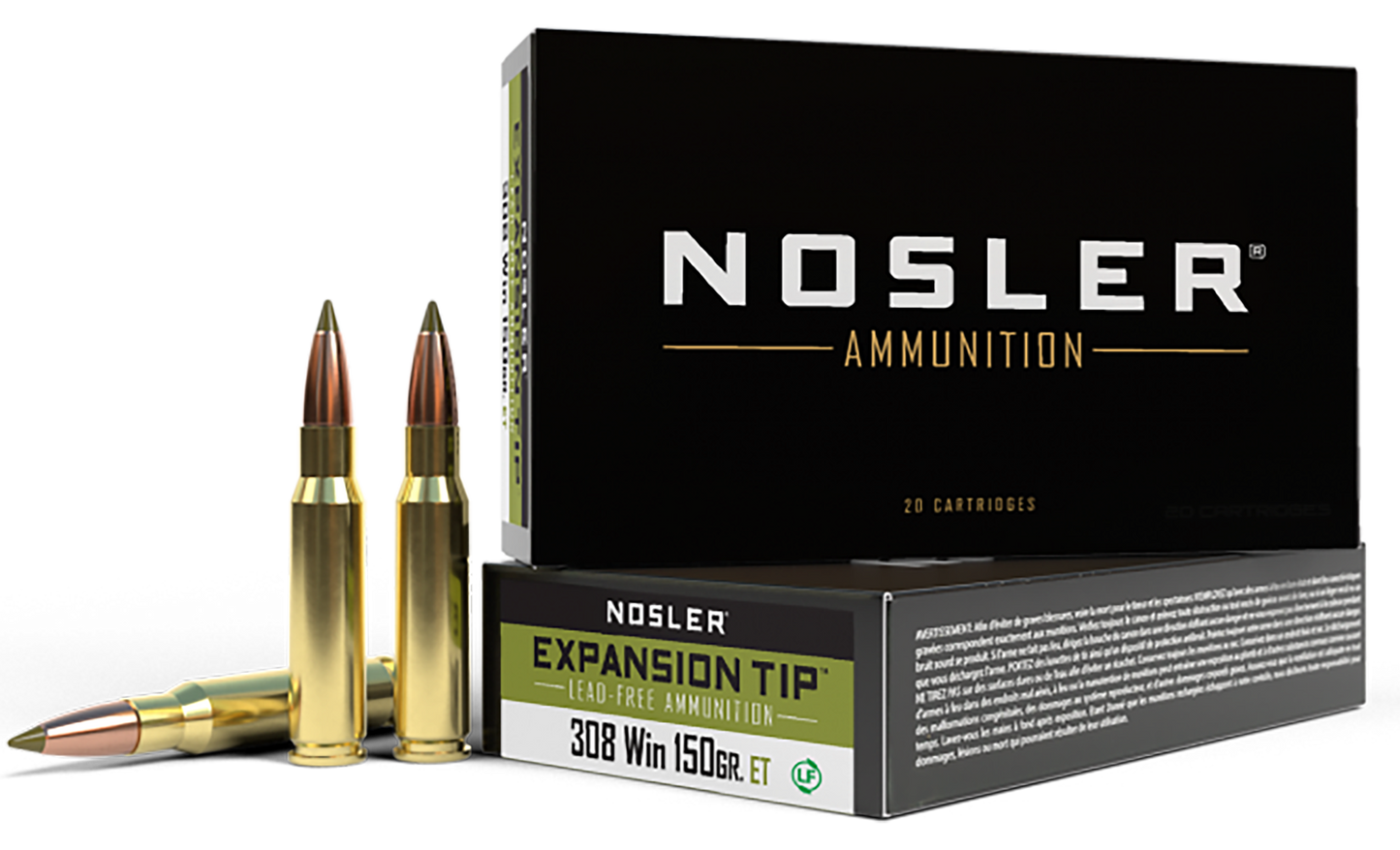 Nosler E-tip, Nos 40034 E-tip 308win 150 E-tip 20/10