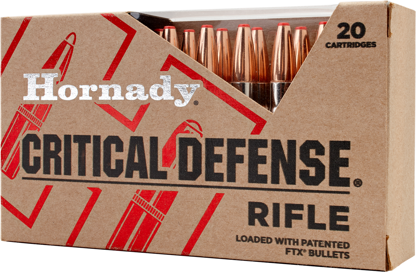 Hornady Critical Defense, Horn 80920 Critdef 308 Win 155 Ftx 20-10