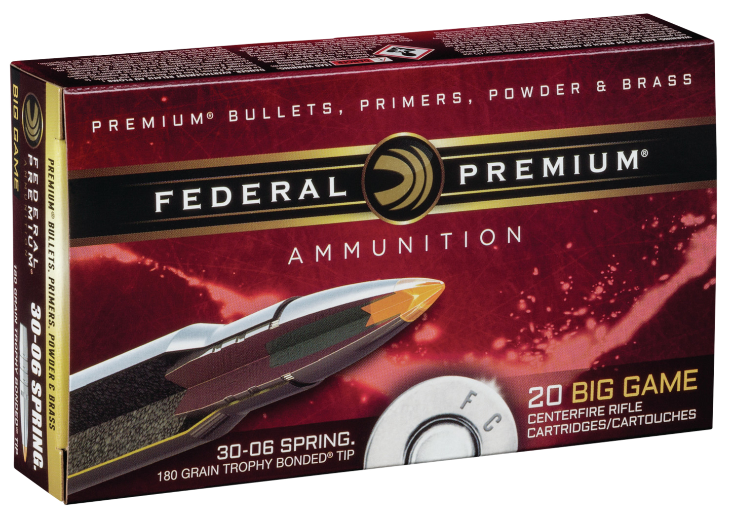 Federal Premium, Fed P3006tt1 3006 180 Tb 20/10