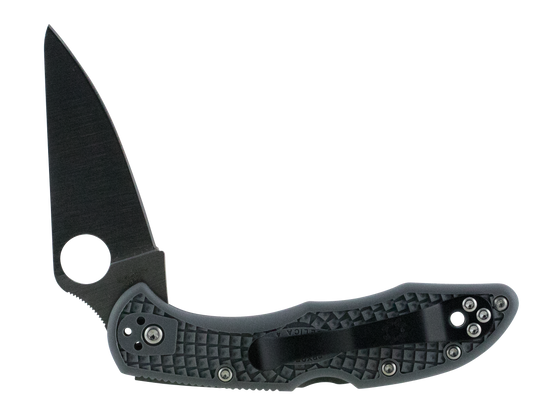 Spyderco Delica 4, Spy C11fpgy    Delica Flt Grd Gry     Pln