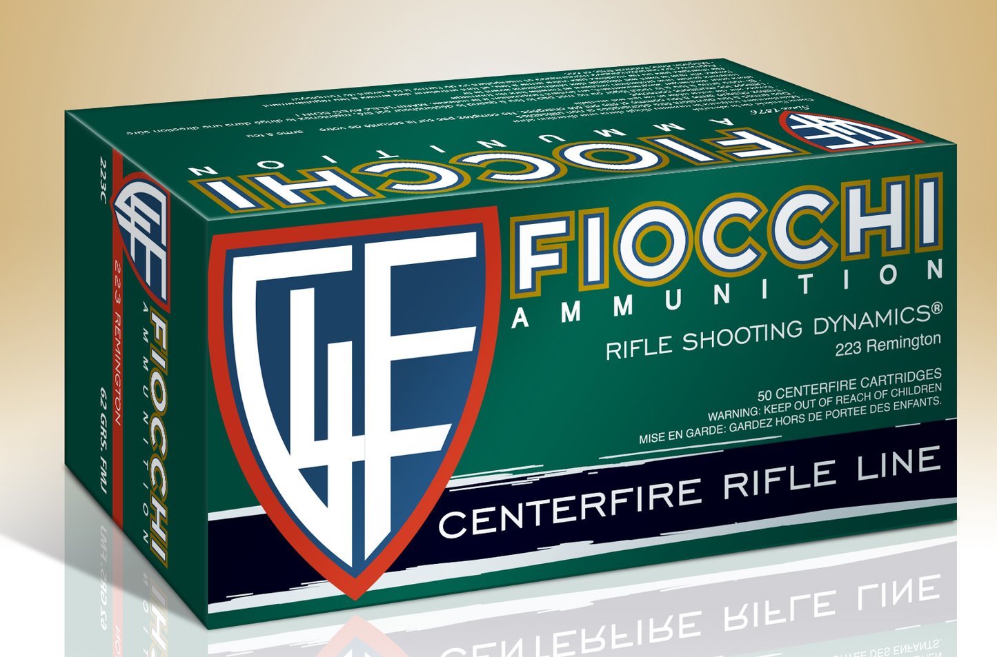 Fiocchi Range Dynamics, Fio 223c 223 62 Fmjbt 50/20