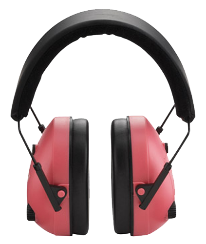 Champion Targets Electronic Muffs, Champ 40975 Elec Muffs Pink