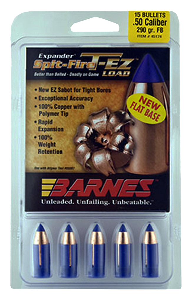 Barnes Bullets Spit-fire T-ez, Brns 30587 .451 50c 250 T-ez Fb 15
