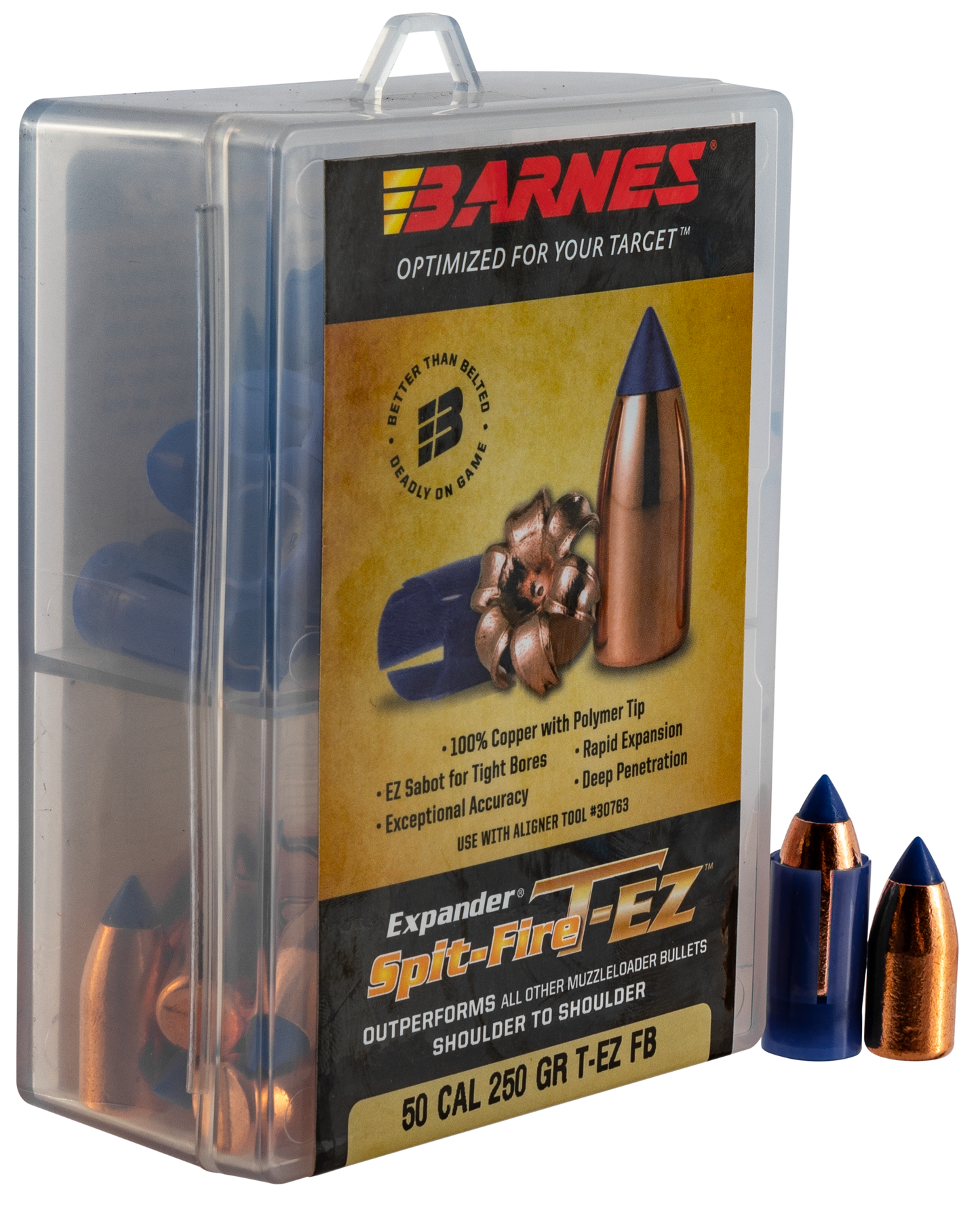 Barnes Bullets Spit-fire T-ez, Brns 30601 .451 50c 250 T-ez Fb 24