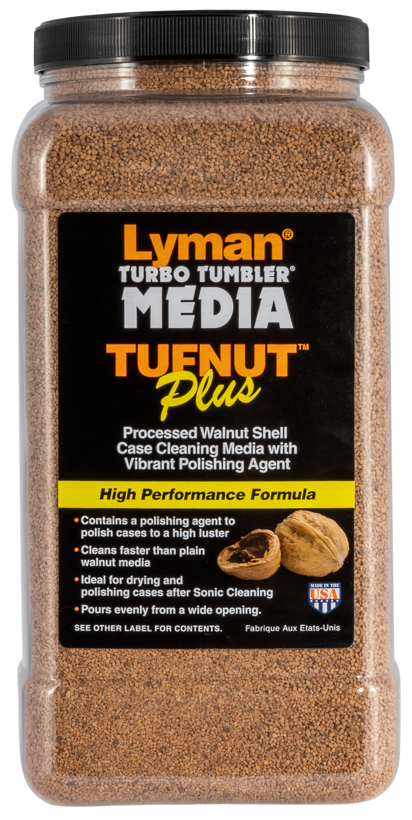 Lyman Turbo Case Cleaning Media, Lym 7631396 Easy Pour Tufnut