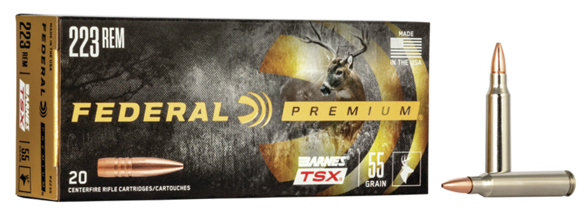 Federal Premium, Fed P223s 223 55 Brvshk 20/10