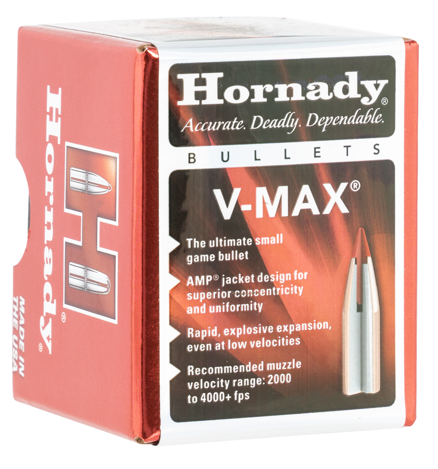 Hornady V-max, Horn 17105 Bull .172 25 Vmax 100/40