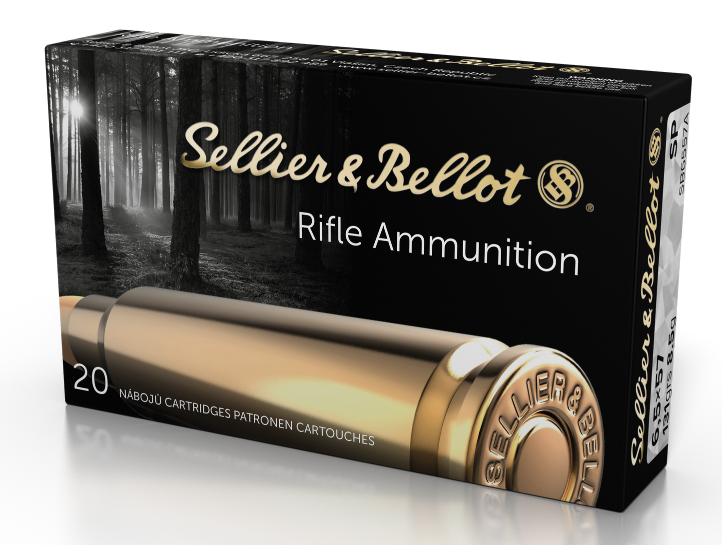 Sellier & Bellot Rifle, S&b Sb6557ra 6.5x57r 131 Sp 20/20