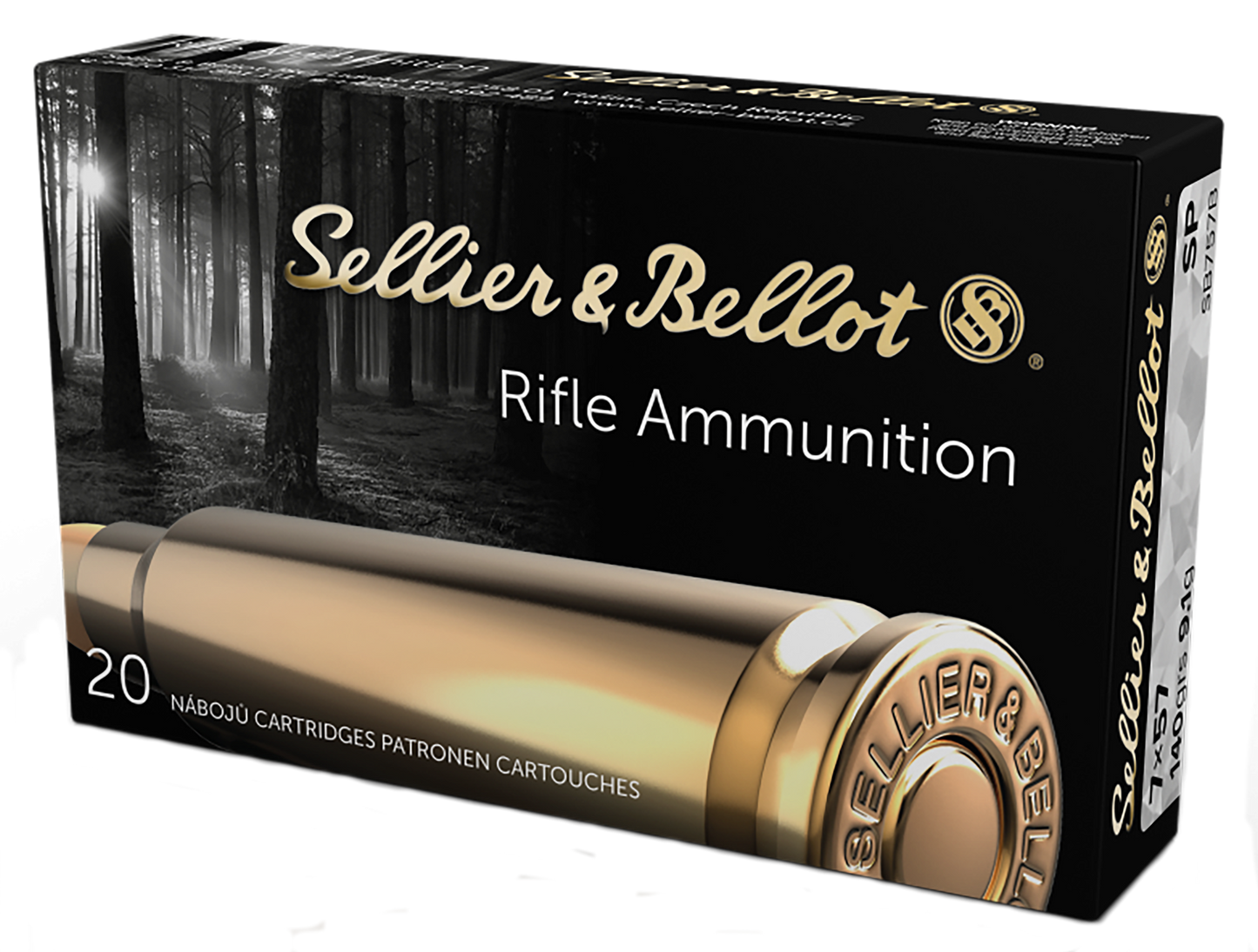 Sellier & Bellot Rifle, S&b Sb757b 7x57 140 Sp 20/20
