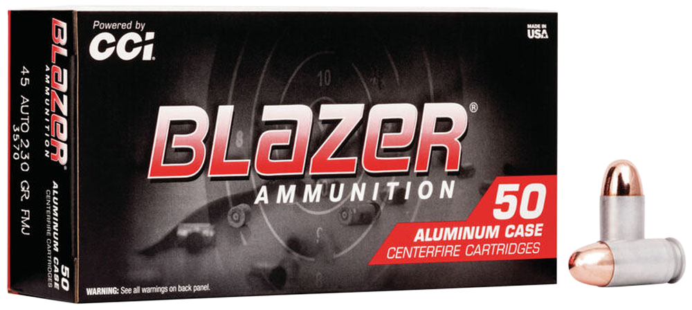 Cci Blazer, Cci 3570 Blazer S 45a 230 Fmj 50/20