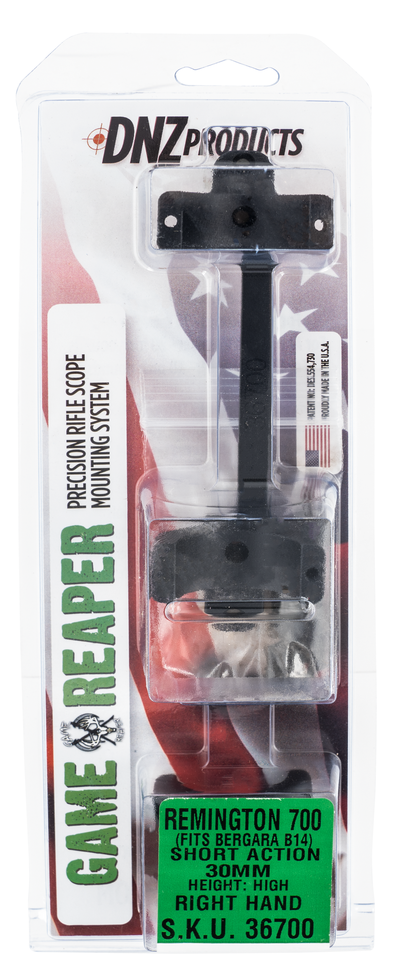 Dnz Game Reaper, Dnz 36700 Rem 700 Sa Hi Mt 30mm